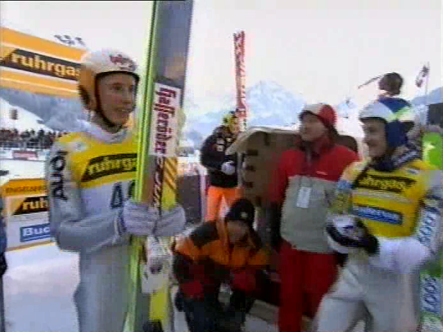 Stephan Hocke i Adam Małysz (RTL)